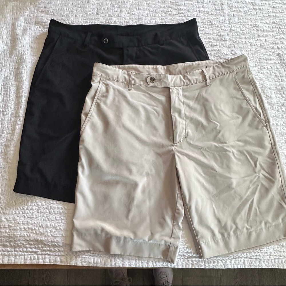 2 - Fairway & Greene Black and Tan‎ Men's Shorts